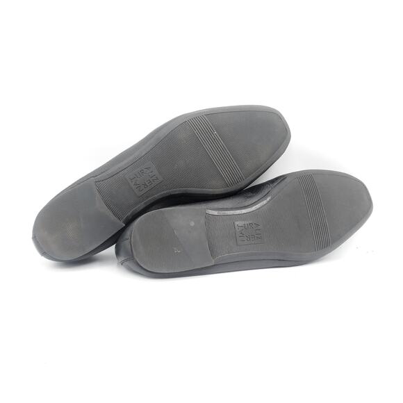 Naturalizer Black Leather Loafers w Chain Detail | Quiet Luxury Fall Capsule - Picture 10 of 16